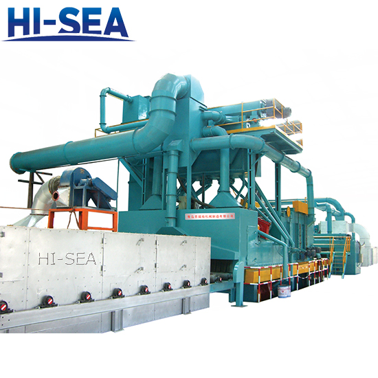 Steel Plate Pretreatment System